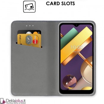 Telone smart magnet atverčiamas dėklas - auksinės spalvos (Lg K22) Telone smart magnet atverčiamas dėklas - auksinės spalvos (Lg K22)